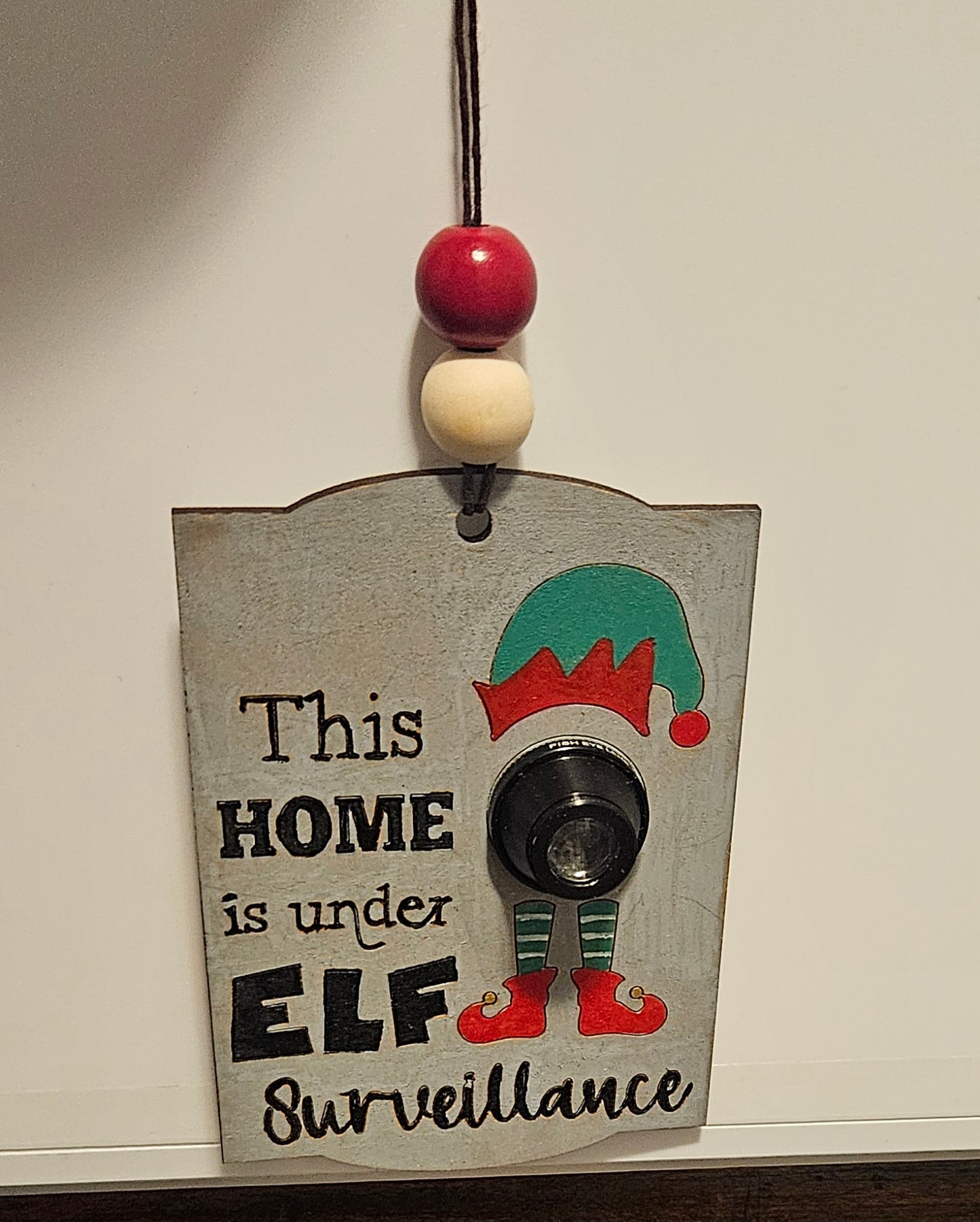 Elf Surveillance Ornament