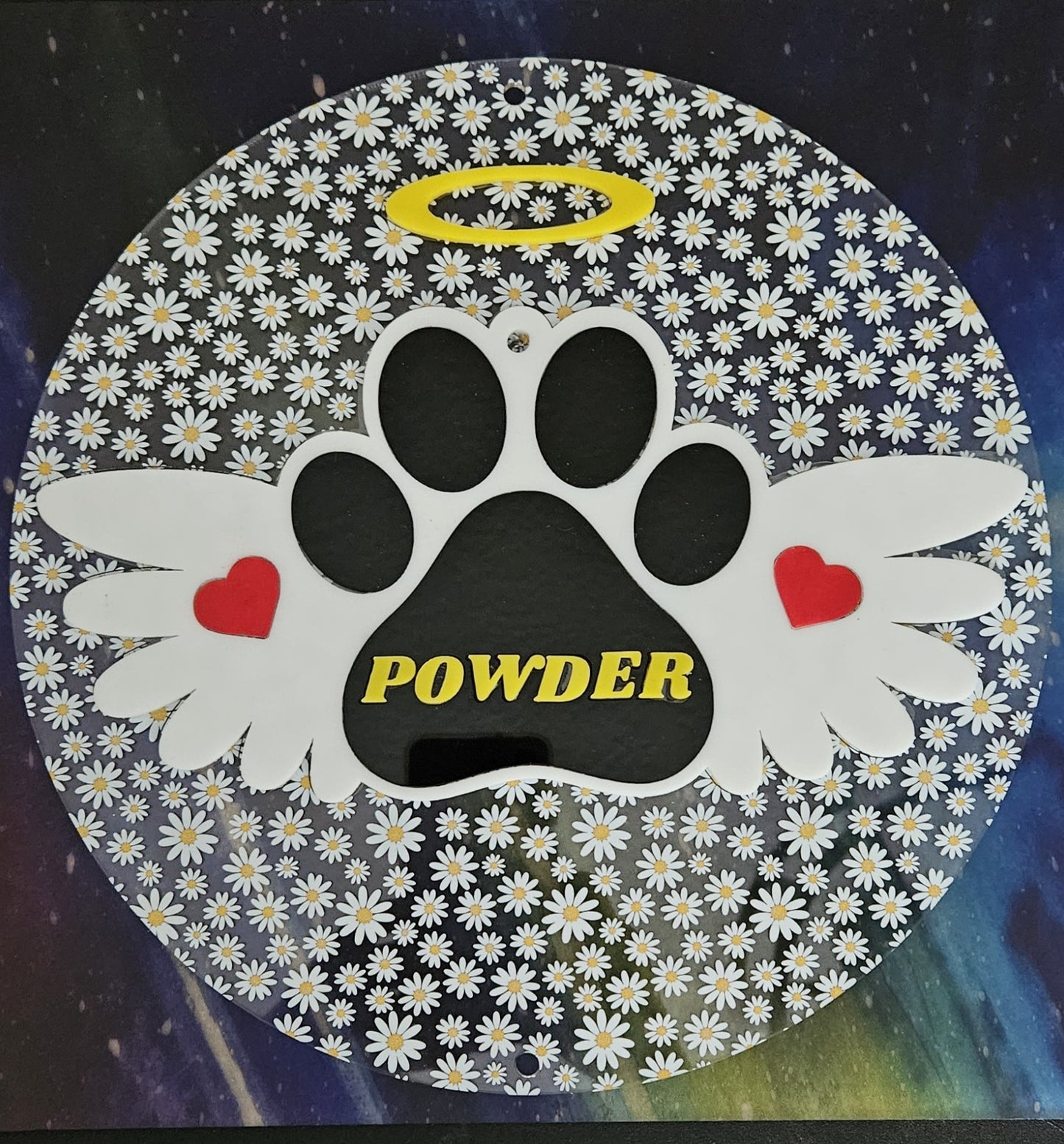 Pet memorial signs in acrylic or slate